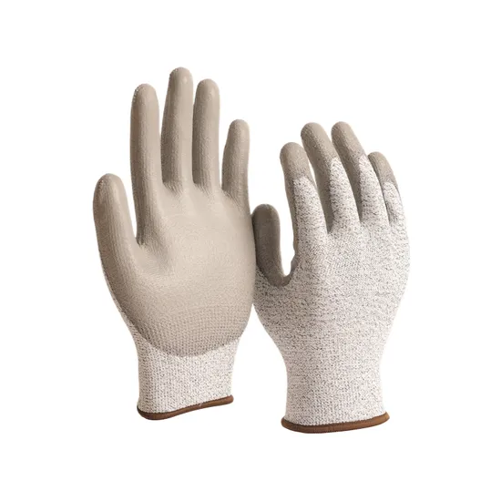 Protección resistente a cortes Hppe En388 4X42D ANSI A5 CE Trabajo Protección laboral Trabajo Construcción industrial Seguridad Guantes de mano Anti corte