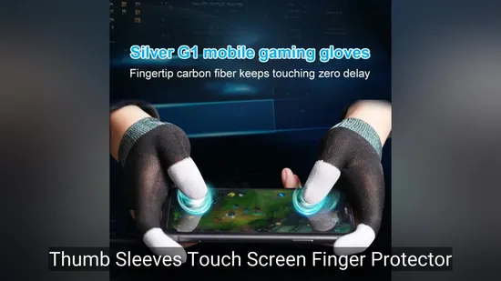 Funda protectora para pantalla táctil para juegos móviles, sudor