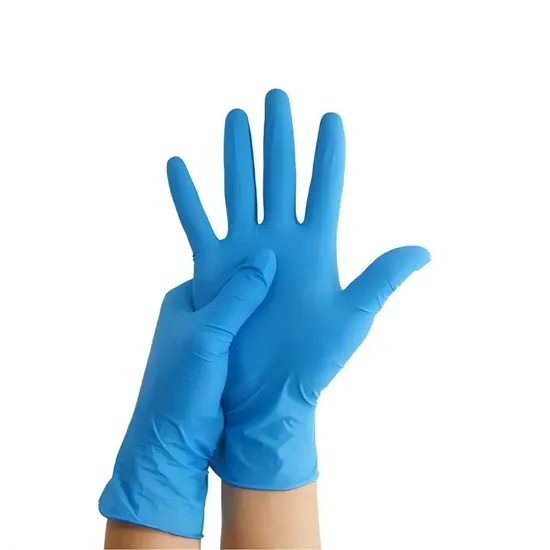 Guantes Nitrilo Texturizados Sin Polvo Color Negro