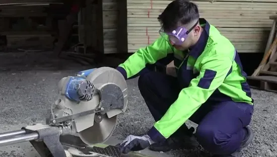 Guante de trabajo industrial con revestimiento de nitrilo gris, Hppe de alto rendimiento, corte 5 A4, a prueba de pinchazos, resistente a cortes